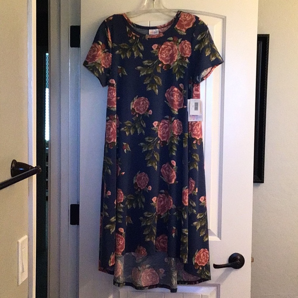 LuLaRoe Floral Carly Dress NWT Size Small